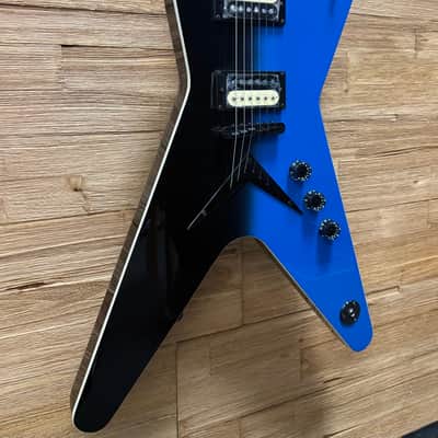 Dean ML 79 BBF Electric Guitar - Black to Blue Fade- New! image 5