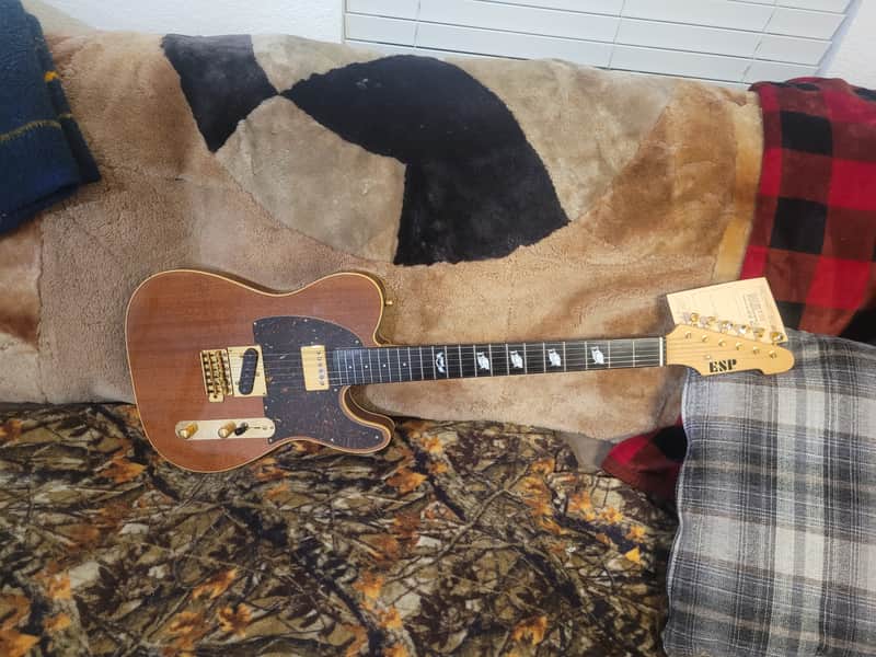 ESP Craft House Custom Tele 2014 - Natural stained image 1