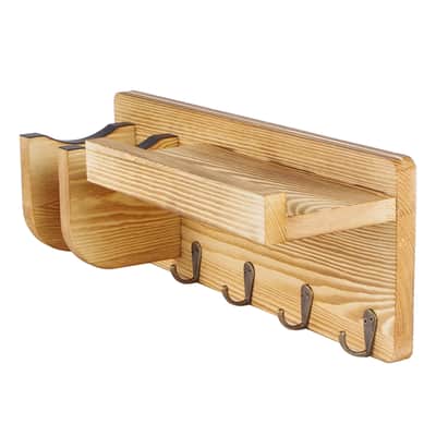 Multifunctional Guitar Wall Hanger Guitar Holder  with Storage Shelf,Pick Holder,4 Hooks,price include the import duty for US buyer image 7