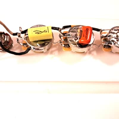 Tele Style Guitar Wiring Harness 3 Way Switch Free USA Shipping image 1