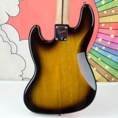 Used Squier Affinity Jazz Bass, Maple Fretboard, 3-Color Sunburst image 4