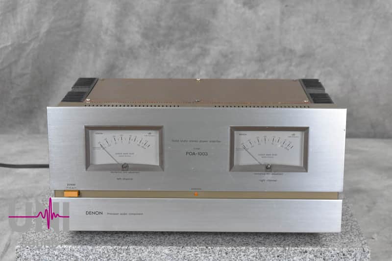 DENON POA-1003 Power Amplifier in Good Condition | Reverb Greece