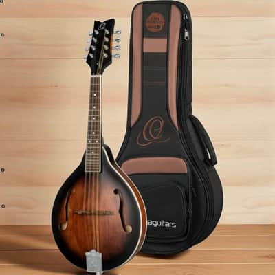 Ortega RMA30-WB-L Left-Handed A-Style Mandolin, Solid Spruce Top, Mahogany Back & Sides image 1