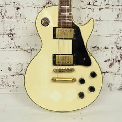 1996 Epiphone Les Paul Custom Electric Guitar Made in Korea image 2