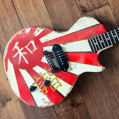Rock N Roll Relics Thunders SC Electric Guitar Custom Rising Sun 221333 image 5