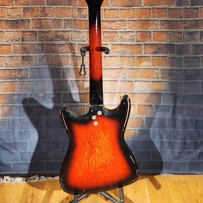 Vintage 1960s Kay Vanguard II Double Pickup Redburst - New Strings!! image 16