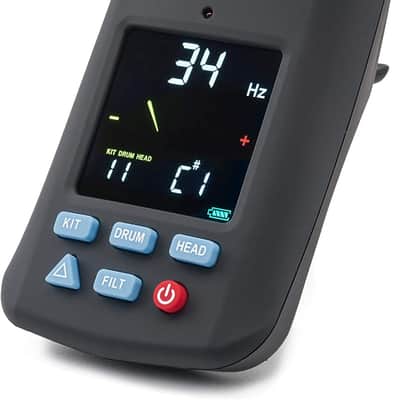 Tune-Bot Studio TBS-001 Digital Drum Tuner - Clip-On Tuner for Acoustic Drum Kits