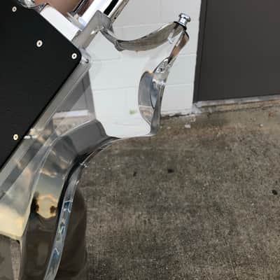 Electrical Guitar Company Jerry Garcia Acrylic Hybrid OBEL aluminum neck 2019 Polished image 9