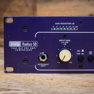 HHB Radius 50 Tube Mic Preamp & Compressor Microphone Preamplifier U284090 image 5