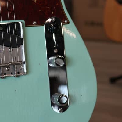 Fender Custom Shop Telecaster  1963 Journeyman - Rosewood Fingerboard, Aged Surf Green image 3
