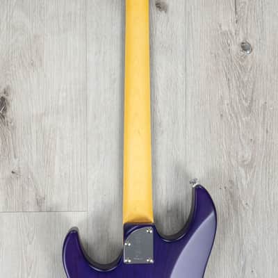 FGN Fujigen JOS2DUFMR Odyssey Series Guitar, Rosewood Fretboard, Transparent Purple Flat image 5