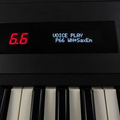 Yamaha SY22 OLED Display NEW white, LCD Replacement