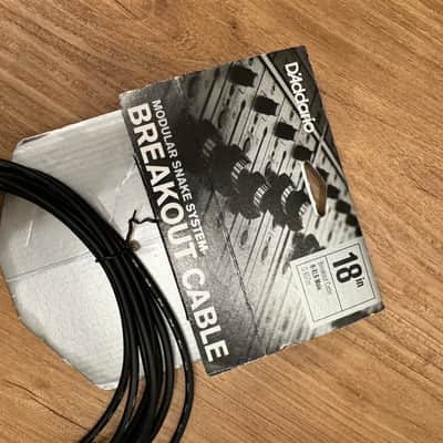 D'Addario PW-XLRMB-01 Planet Waves 8-Channel Modular Snake XLR Male Breakout Cable 2008 - 2020 - Black image 2