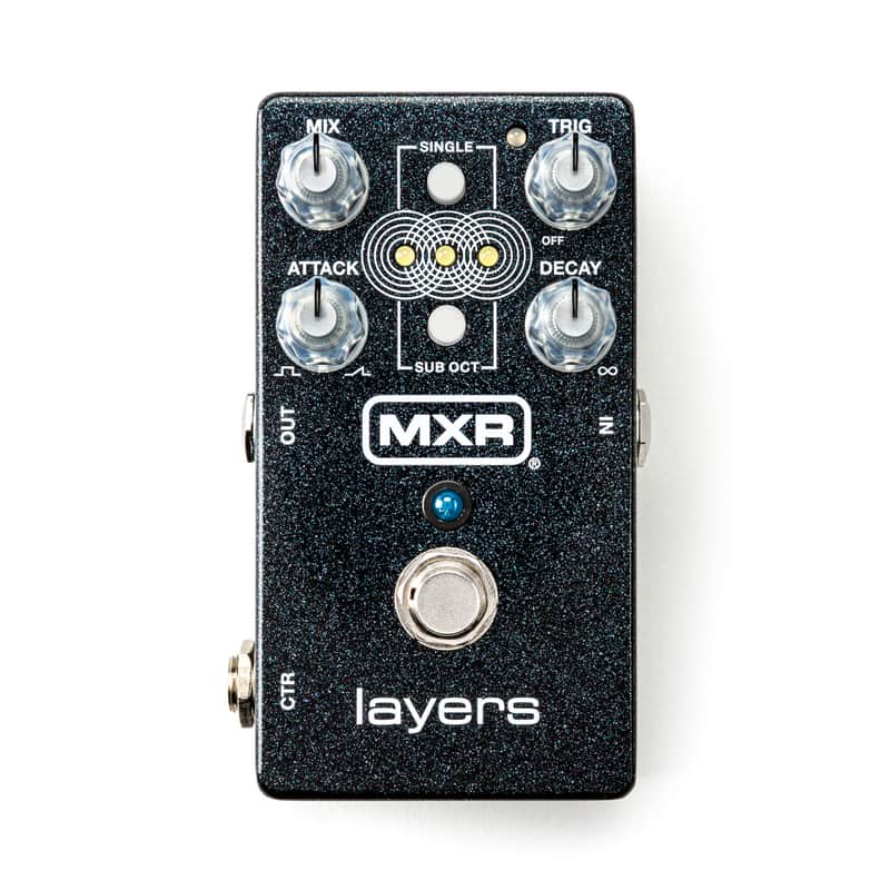 MXR M307 Layers Pedal 2024 - Present - Black Sparkle image 1