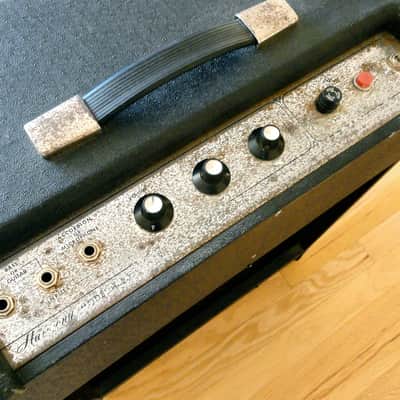 1965 Harmony H420 Vintage Valco Made Tube Amp Supro Thunderbolt Variant image 7