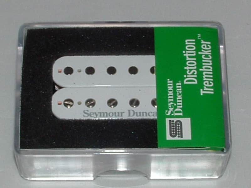 Seymour Duncan TB-6 Duncan Distortion Trembucker Tremolo Bridge Pickup (White) - TB-6 White image 1