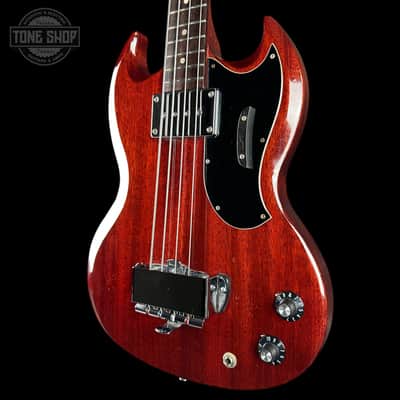 Vintage 1968 Gibson EB-0 Bass Cherry w/OHSC TSU24868 image 3