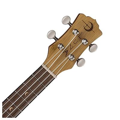 Luna Guitars Bamboo Tenor Ukulele w/ Gigbag, UKE BAMBOO T image 4