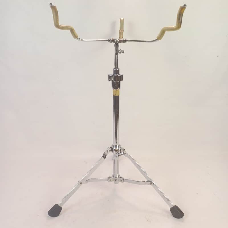 Pearl Snare Drum Stand Single-Braced Tripod + Vintage Basket Chrome Plating image 1