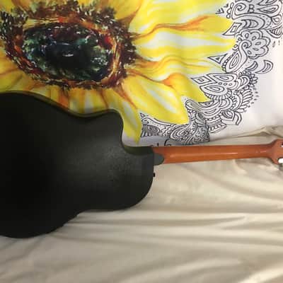 New York Pro Ovation Copy Acoustic Electric Guitar NICE image 6