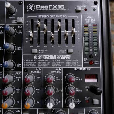 Mackie ProFX16 16-Channel Effects Mixer - Dark Gray image 4