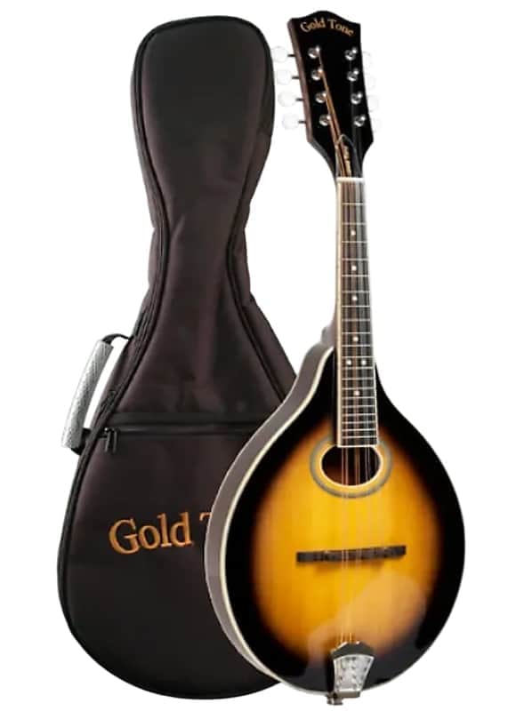 Gold Tone GM-50+ A-Style Mandolin with Pickup and Bag image 1