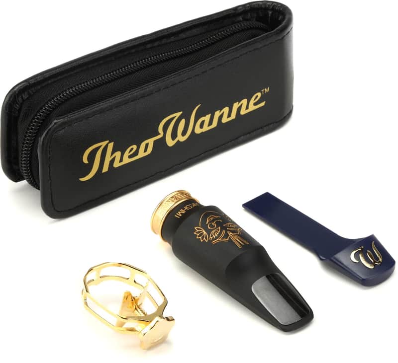 Theo Wanne Lakshmi Alto Saxophone Mouthpiece - 6 Hard Rubber image 1
