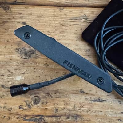 Fishman PRO-REP-103 Rare Earth Blend Acoustic Humbucker/Mic 2010s - Black image 1