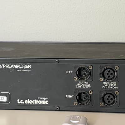 TC Electronic TC 2240 2-Channel Parametric Equalizer / Preamplifier 1990s - Black image 3