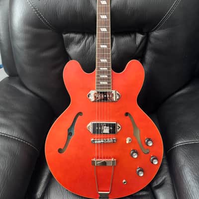 Epiphone Casino Worn 2020 - Sunrise Orange image 1