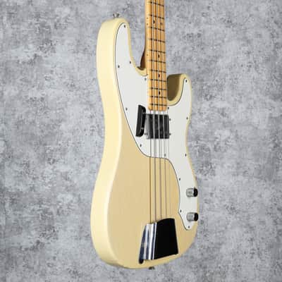 Fender Telecaster Bass  Maple Fretboard Ex Paul Gray "The Damned" 1973 - Blonde image 4