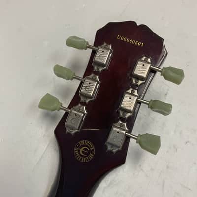 Epiphone Les Paul Standard Limited Edition 2000 Red Sparkle Flake image 7