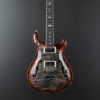 Paul Reed Smith McCarty 594 Hollowbody II 10 Top - Charcoal Cherry Burst image 3