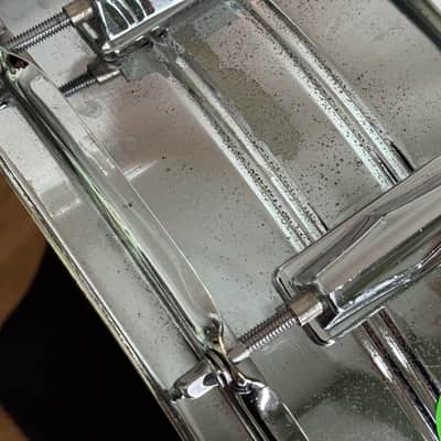Pearl 5 x 14" Steel Shell Snare Drum 10 Lug image 12