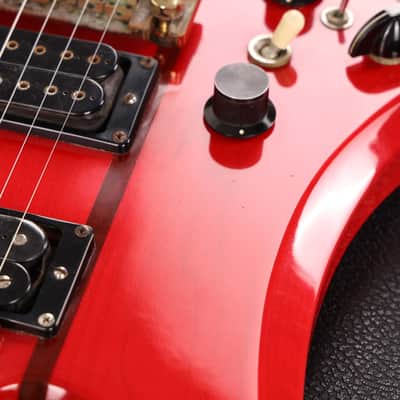 1982 B.C. Rich Mockingbird Left-Handed Cherry Red image 11