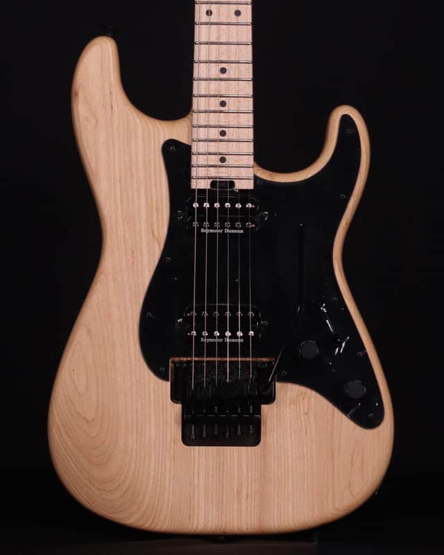 Charvel Pro-Mod So-Cal Style 1 HH FR M, Maple FB, Natural Ash image 1