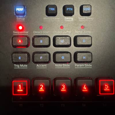Elektron Analog Four MKII 4-Voice Tabletop Analog Synthesizer 2020 - Present - Black + Free Shipping! image 5