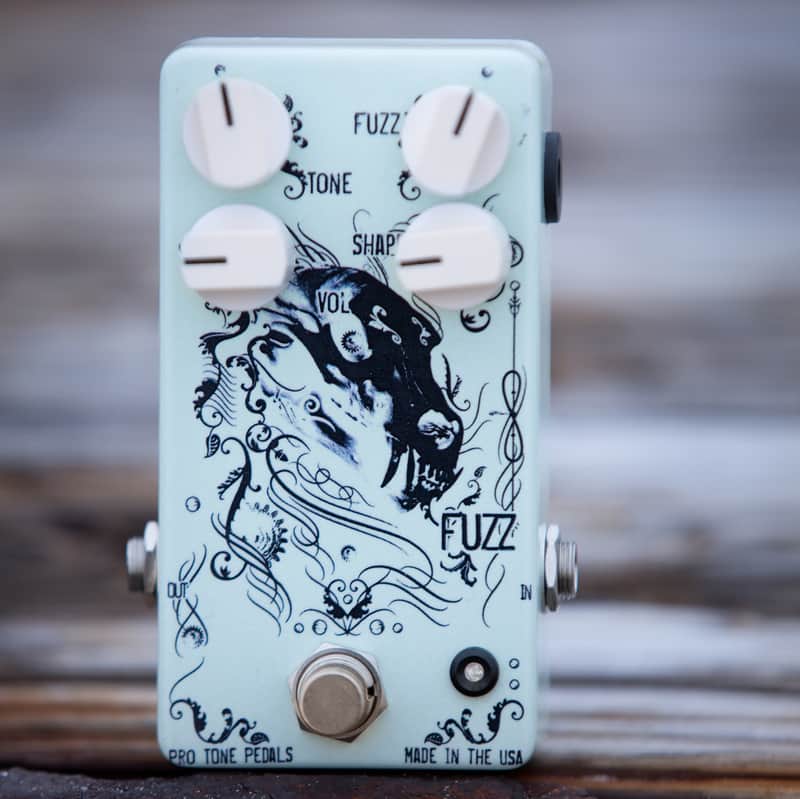 Pro Tone Pedals Essential Fuzz Pedal 2016 Mint Green image 1