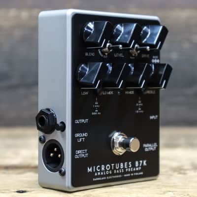 Darkglass Electronics Mucrotubes B7K v2 Analog Bass Preamp Effect Pedal image 3