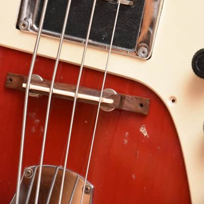Hopf Twisty – 1960s German Vintage Solidbody Bass Guitar / Gitarre image 4