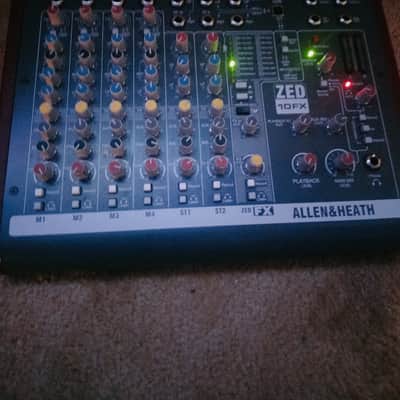 Allen & Heath ZED-14 14-Channel Mixer 2007 - Present - Black/Red image 3