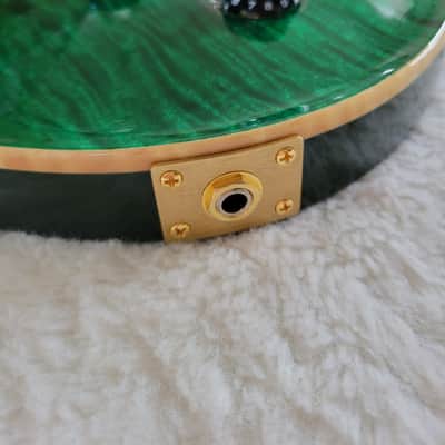 PRS Custom 24 Artist Package 20th anniversary 2005 Emerald Green image 8