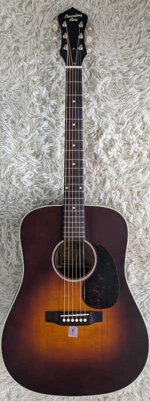 Recording King RDS-11-FE3 Dreadnought Size Acoustic Electric Guitar - #A23080326 image 1