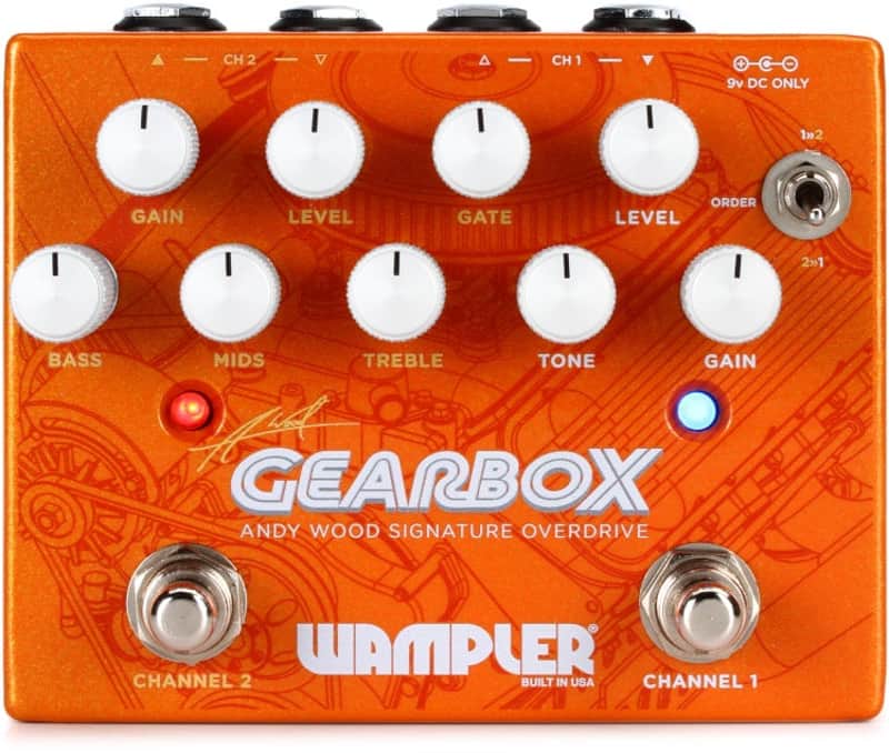 Wampler Gearbox - Andy Wood Signature Overdrive Pedal (Gearboxd1) image 1