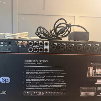 Universal Audio Apollo 8p QUAD Thunderbolt 2 Audio Interface 2010s - Black image 6