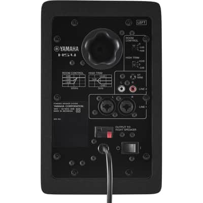 Yamaha HS4 Active 2-Way Studio Monitors (Pair, Black) - 4.5in image 4