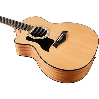 Taylor - DEMO 114ce - Left-Handed Acoustic-Electric Guitar - Sapele/Spruce - Natural - w/ Gigbag image 2