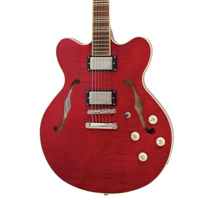 Hofner Verythin CT - HCT-VTH-R - Transparent Red image 1