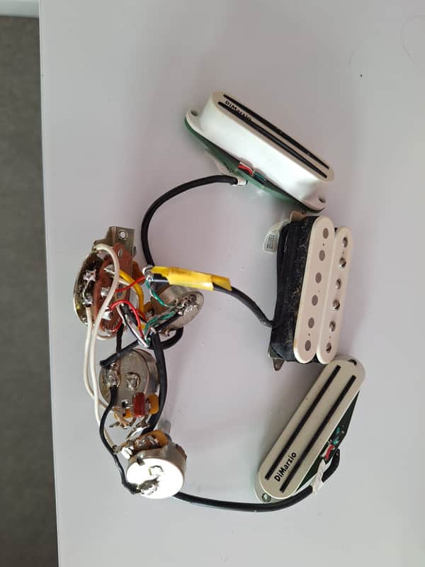 Dimarzio Pickups. Set Andy Timons (DP187w and DP224FW) image 1