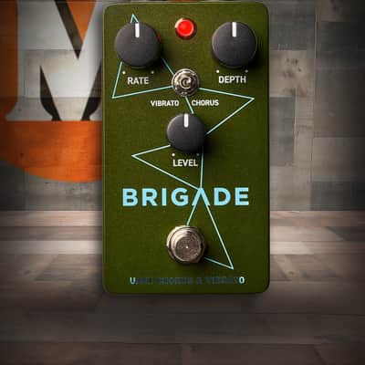Universal Audio BRIGADE Chorus & Vibrato Pedal image 1